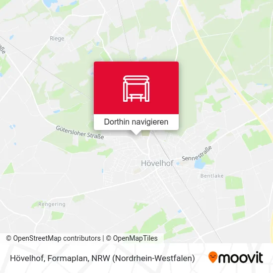 Hövelhof, Formaplan Karte