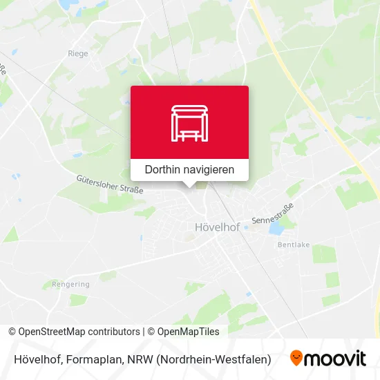 Hövelhof, Formaplan Karte