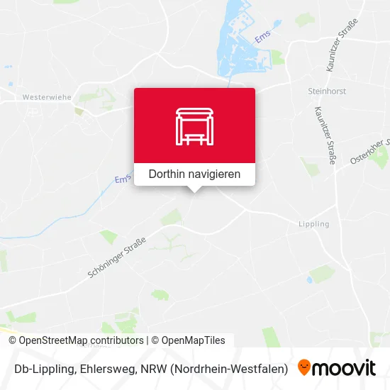 Db-Lippling, Ehlersweg Karte