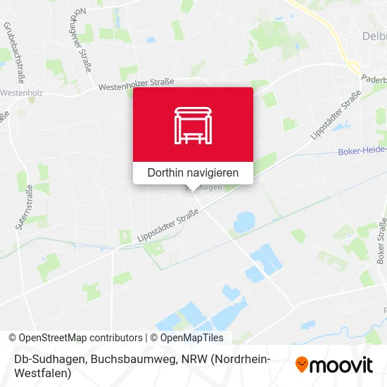Db-Sudhagen, Buchsbaumweg Karte