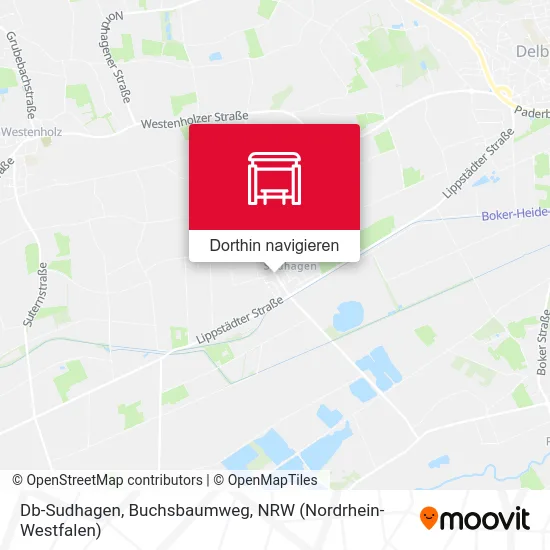 Db-Sudhagen, Buchsbaumweg Karte