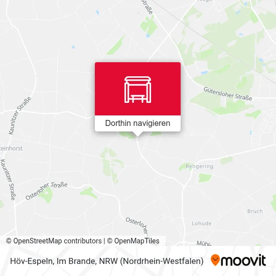 Höv-Espeln, Im Brande Karte