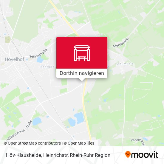 Höv-Klausheide, Heinrichstr Karte