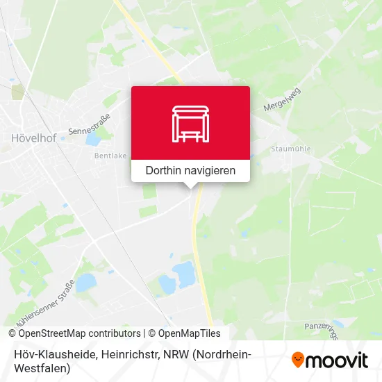 Höv-Klausheide, Heinrichstr Karte