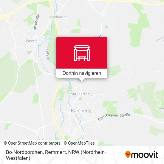 Bo-Nordborchen, Remmert Karte