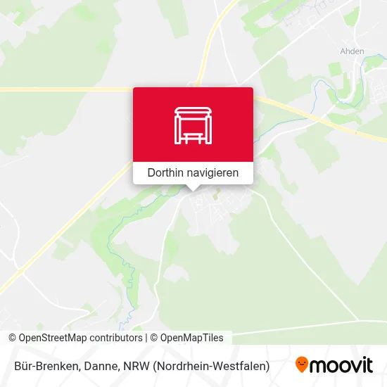 Bür-Brenken, Danne Karte
