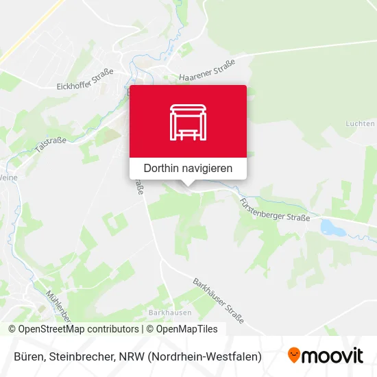 Büren, Steinbrecher Karte