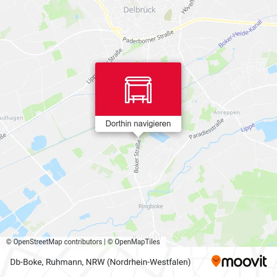 Db-Boke, Ruhmann Karte