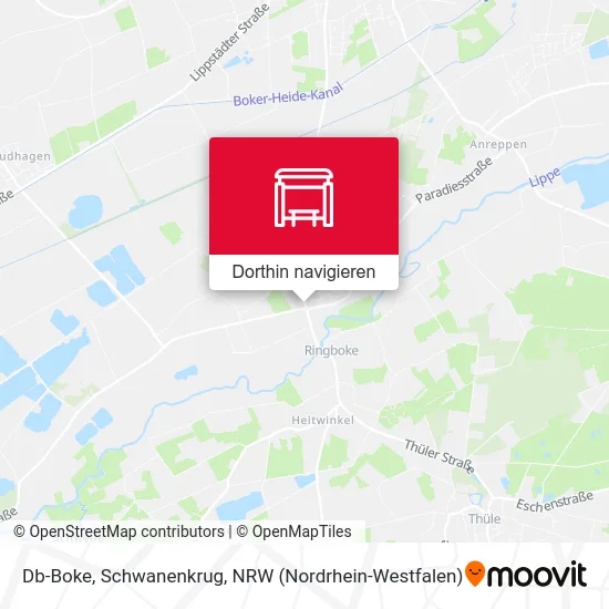 Db-Boke, Schwanenkrug Karte