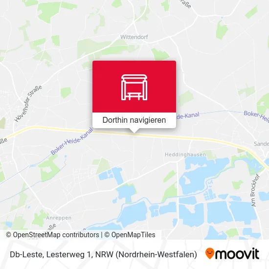Db-Leste, Lesterweg 1 Karte