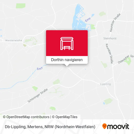 Db-Lippling, Mertens Karte