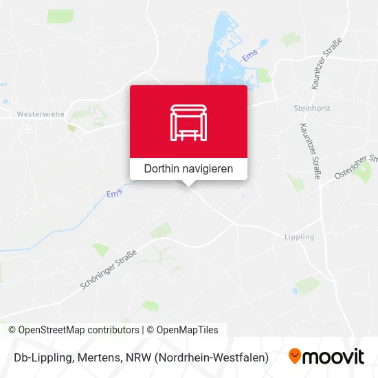 Db-Lippling, Mertens Karte