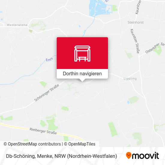 Db-Schöning, Menke Karte