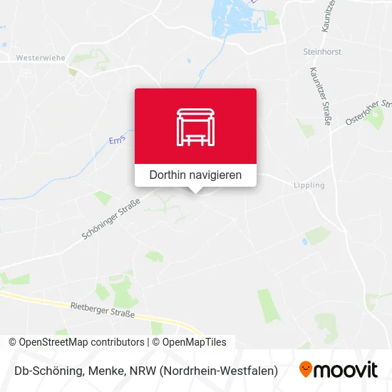 Db-Schöning, Menke Karte