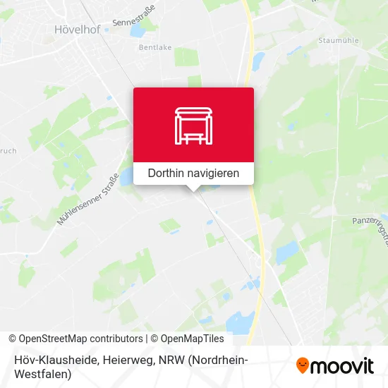 Höv-Klausheide, Heierweg Karte