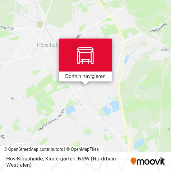 Höv-Klausheide, Kindergarten Karte