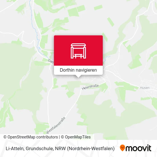 Li-Atteln, Grundschule Karte