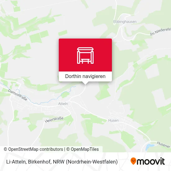 Li-Atteln, Birkenhof Karte