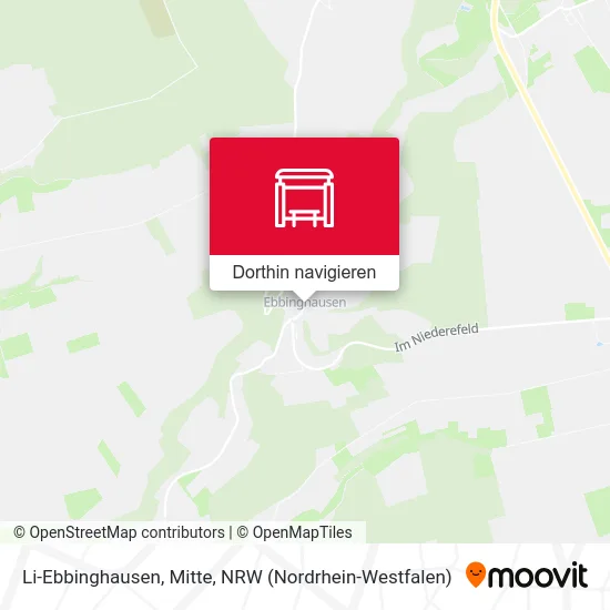 Li-Ebbinghausen, Mitte Karte