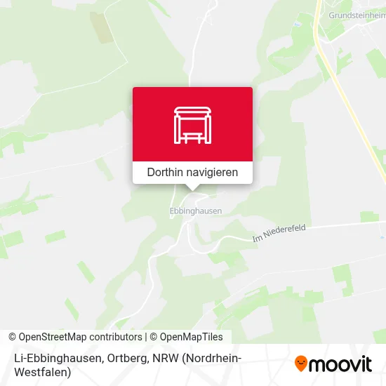 Li-Ebbinghausen, Ortberg Karte
