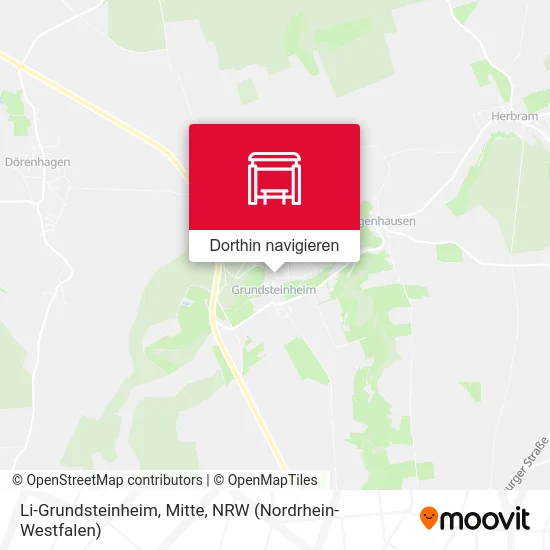 Li-Grundsteinheim, Mitte Karte