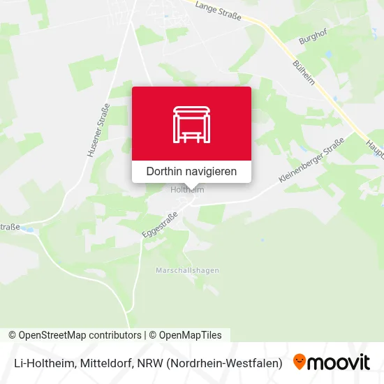 Li-Holtheim, Mitteldorf Karte