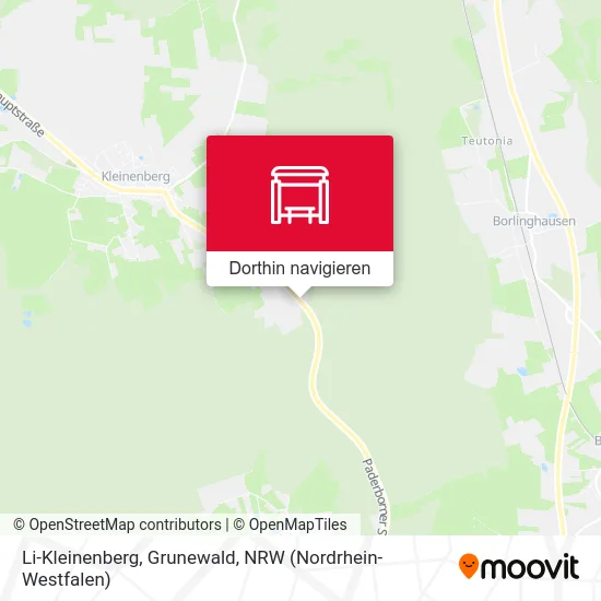 Li-Kleinenberg, Grunewald Karte