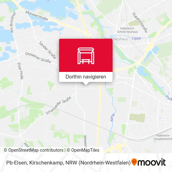 Pb-Elsen, Kirschenkamp Karte