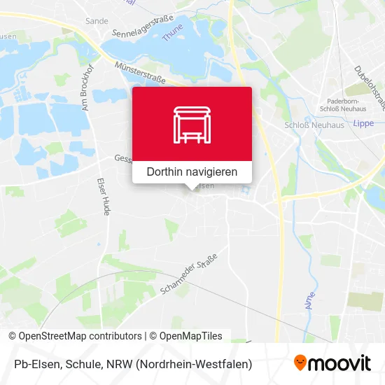 Pb-Elsen, Schule Karte