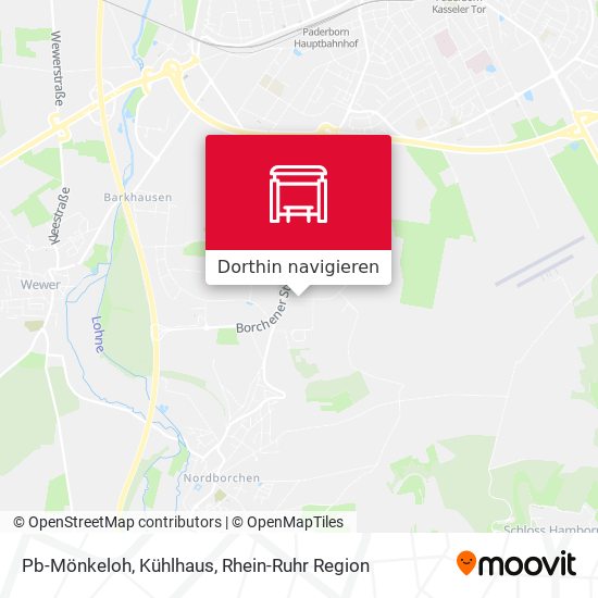 Pb-Mönkeloh, Kühlhaus Karte