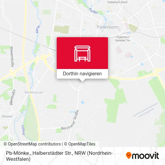 Pb-Mönke., Halberstädter Str. Karte