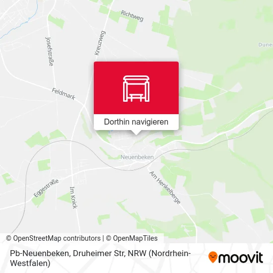 Pb-Neuenbeken, Druheimer Str Karte