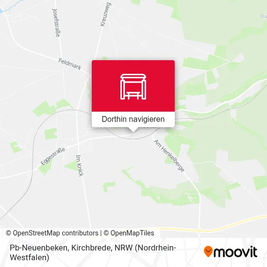 Pb-Neuenbeken, Kirchbrede Karte