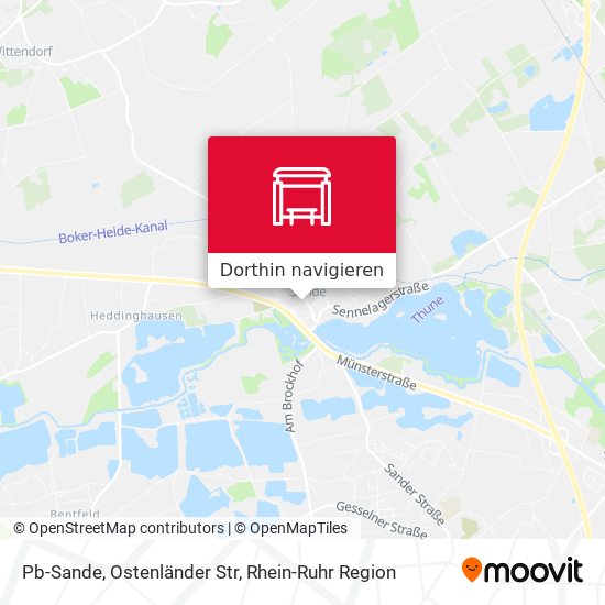 Pb-Sande, Ostenländer Str Karte