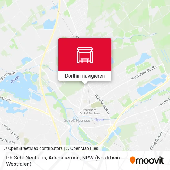 Pb-Schl.Neuhaus, Adenauerring Karte