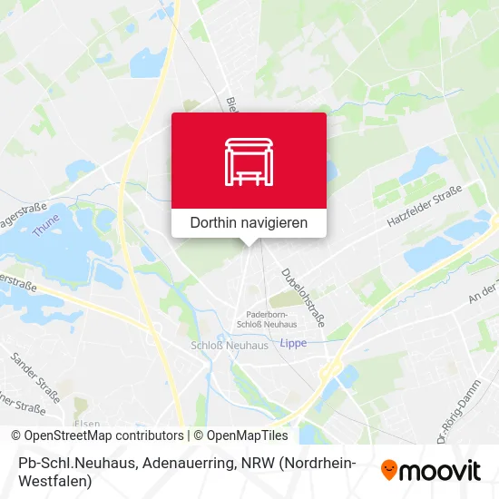 Pb-Schl.Neuhaus, Adenauerring Karte