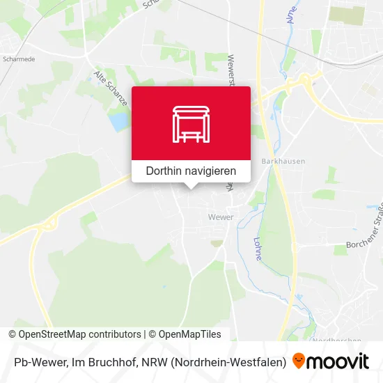 Pb-Wewer, Im Bruchhof Karte