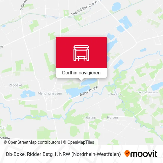 Db-Boke, Ridder Bstg 1 Karte