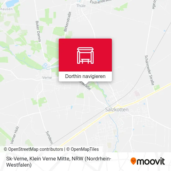 Sk-Verne, Klein Verne Mitte Karte