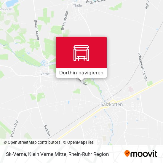 Sk-Verne, Klein Verne Mitte Karte
