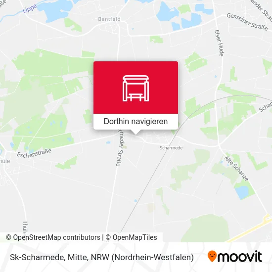 Sk-Scharmede, Mitte Karte