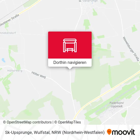 Sk-Upsprunge, Wulfstal Karte