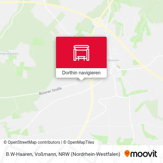 B.W-Haaren, Voßmann Karte