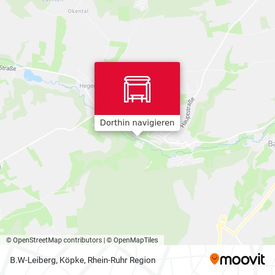 B.W-Leiberg, Köpke Karte