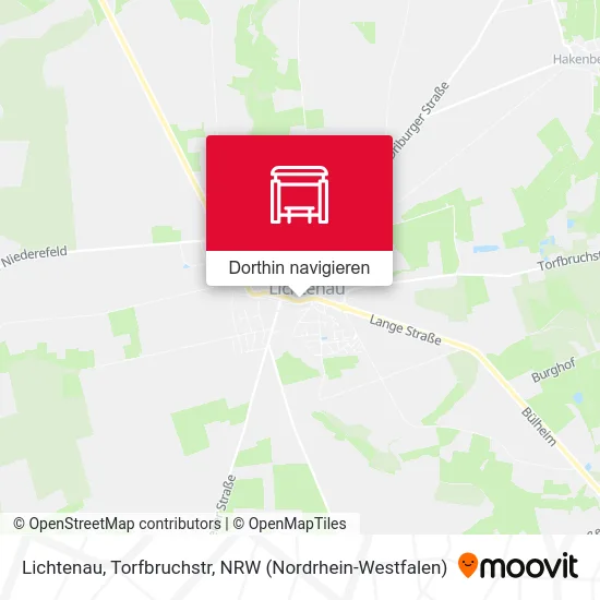 Lichtenau, Torfbruchstr Karte