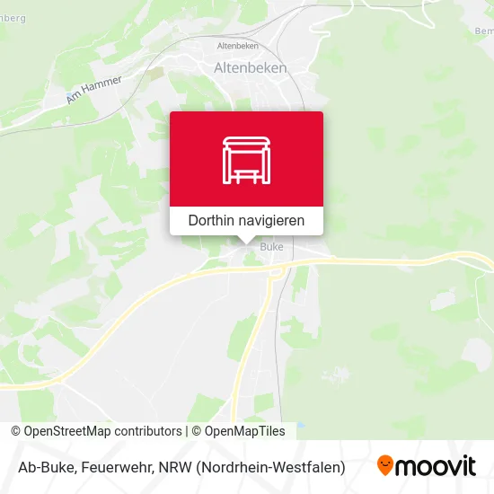 Ab-Buke, Feuerwehr Karte