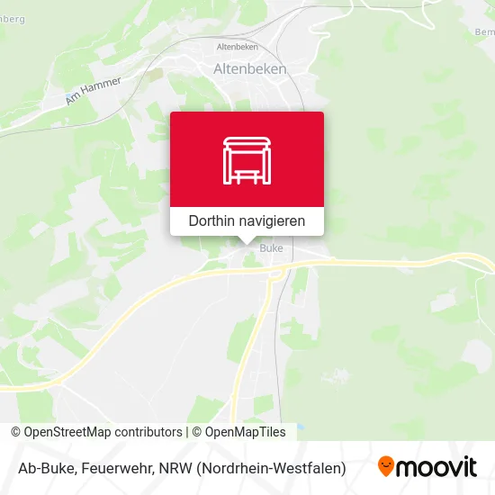 Ab-Buke, Feuerwehr Karte