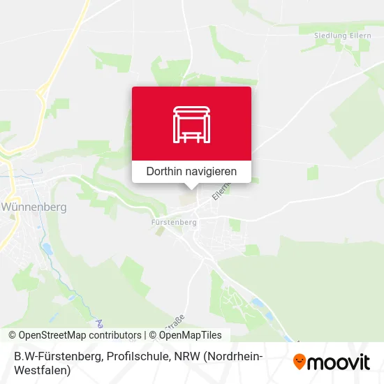 B.W-Fürstenberg, Profilschule Karte