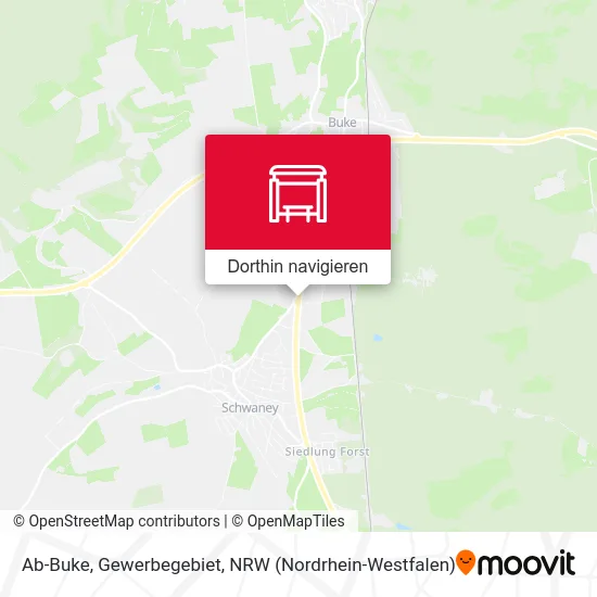 Ab-Buke, Gewerbegebiet Karte