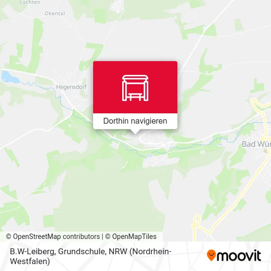 B.W-Leiberg, Grundschule Karte